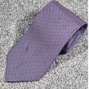 Salvatore Ferragamo Silk Gancini Chain pattern Made in Italy Stain on the front